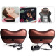 Масажна подушка для шиї та спини для дому й авто Massage Pillow (4 ролики, ІЧ прогрів)