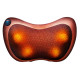 Масажна подушка для шиї та спини для дому й авто Massage Pillow (4 ролики, ІЧ прогрів)